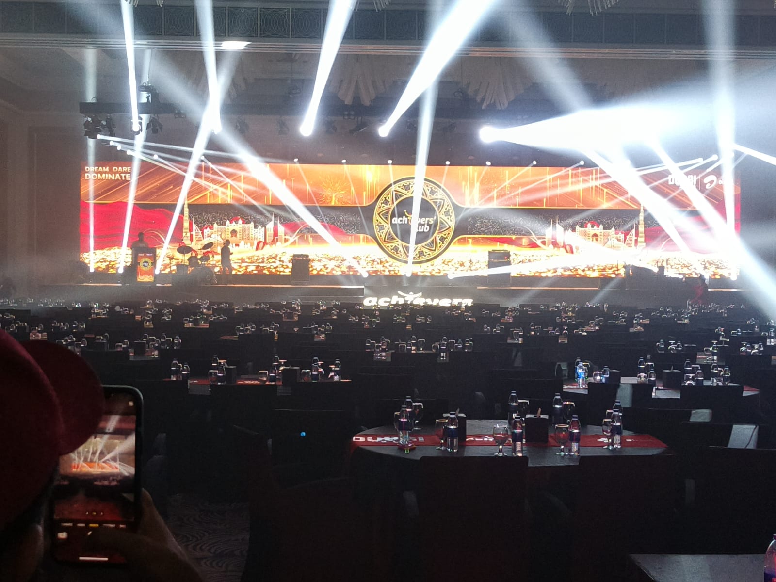 Product launch event with LED screens and brand activation in Dubai by Brand Castle