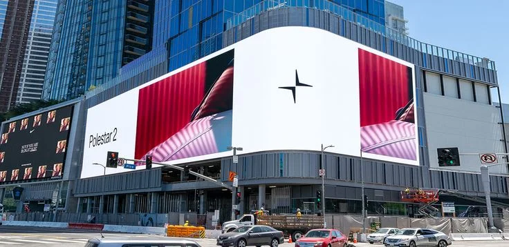 outdoor led display in dubai by brand castle